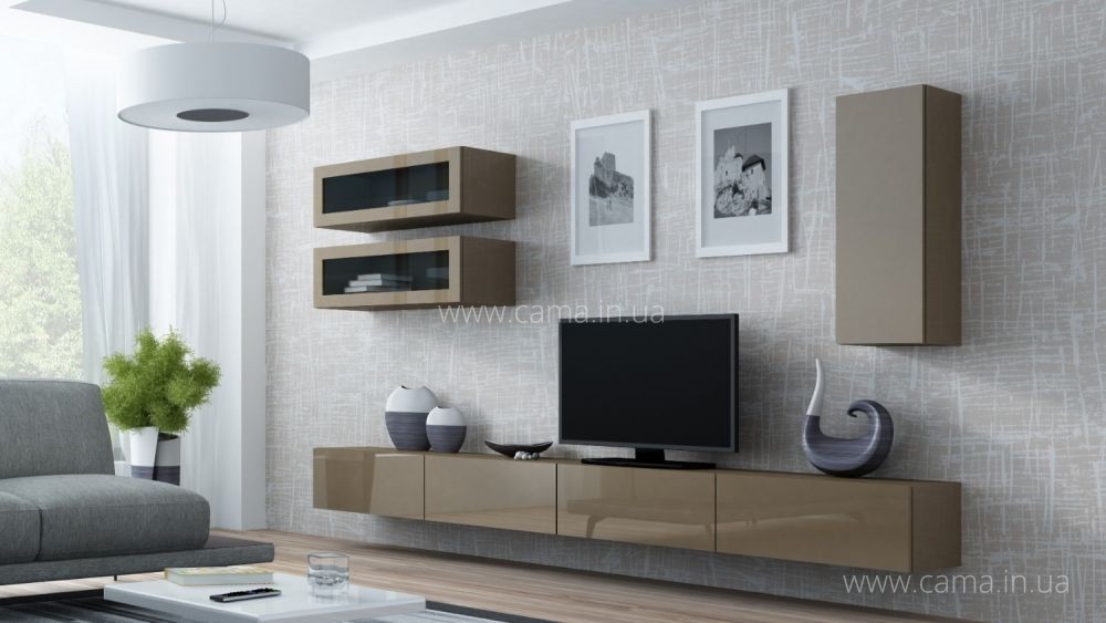 Гостиная Vigo 11 лате/лате глянец Гостиная Vigo 11 лате/лате глянец