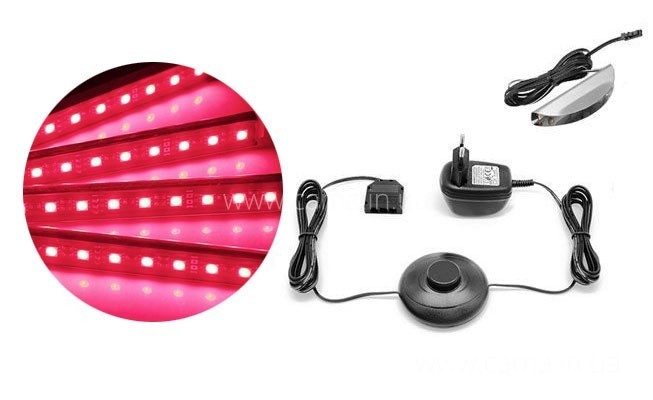 Подсветка 6Led красный цвет Подсветка 6Led красный цвет