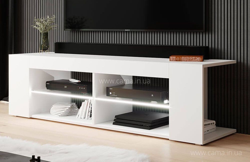 Тумба ТВ Texas белый глянец Тумба ТВ Texas белый глянец