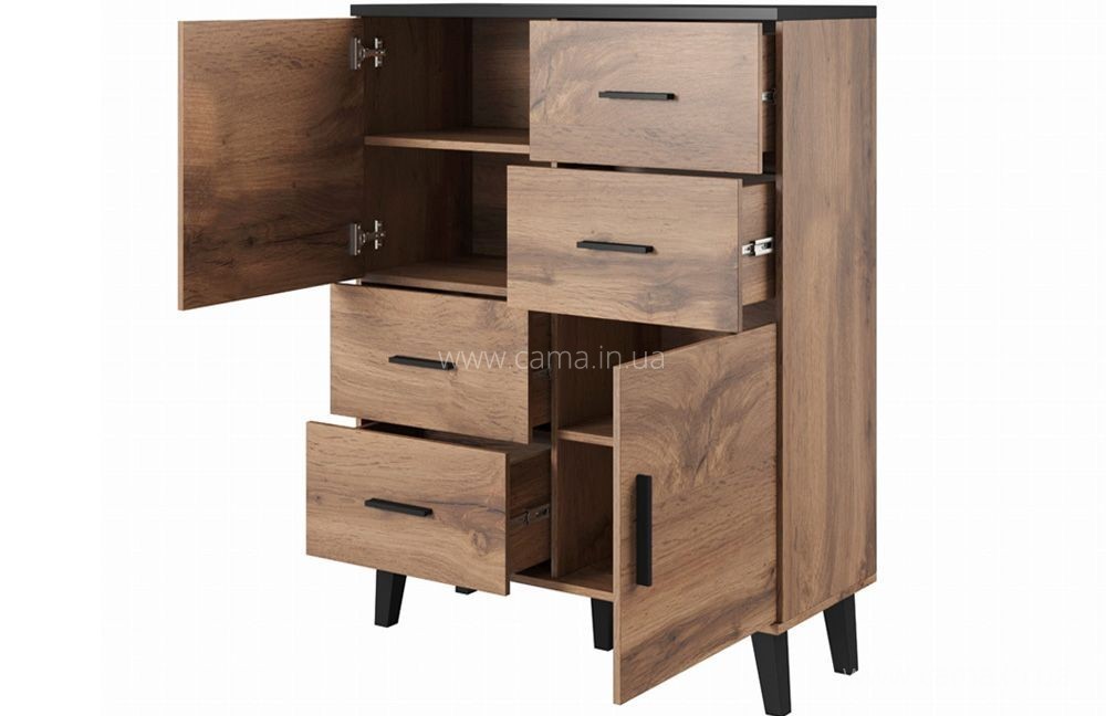 Комод LOTTA Дуб Вотан 2D4S - 110 Комод LOTTA Дуб Вотан 2D4S - 110