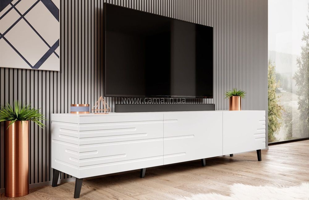 Тумба ТВ NOVA 186 - Белый Тумба ТВ NOVA 186 - Белый