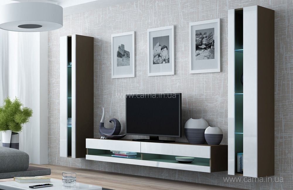 Гостиная Vigo New 3 латте/белый глянец Гостиная Vigo New 3 латте/белый глянец