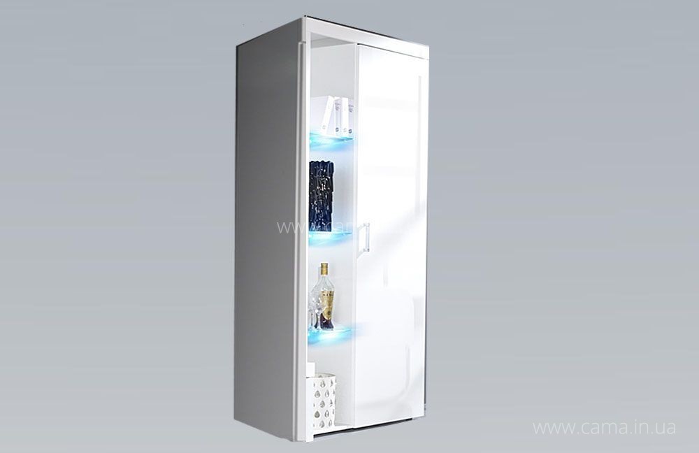 Витрина высокая Samba белый глянец Витрина высокая Samba белый глянец
