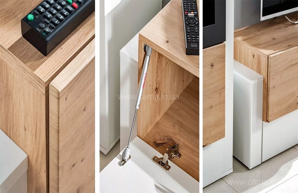 Гостиная QUEENS Дуб Артизан/Белый Гостиная QUEENS Дуб Артизан/Белый