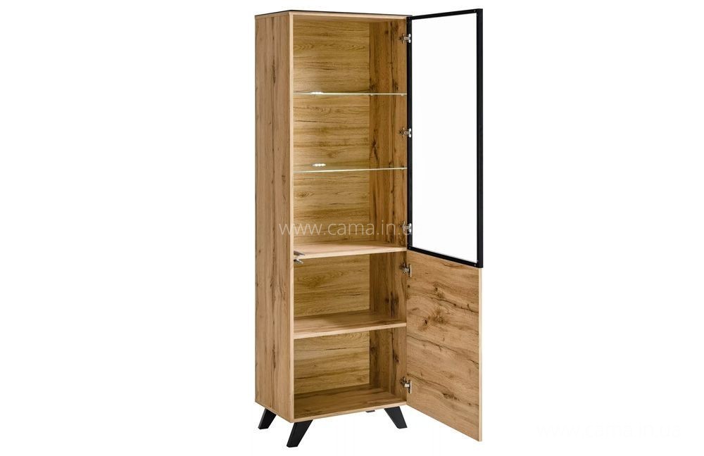 Витрина высокая THIN Дуб Вотан Витрина высокая THIN Дуб Вотан