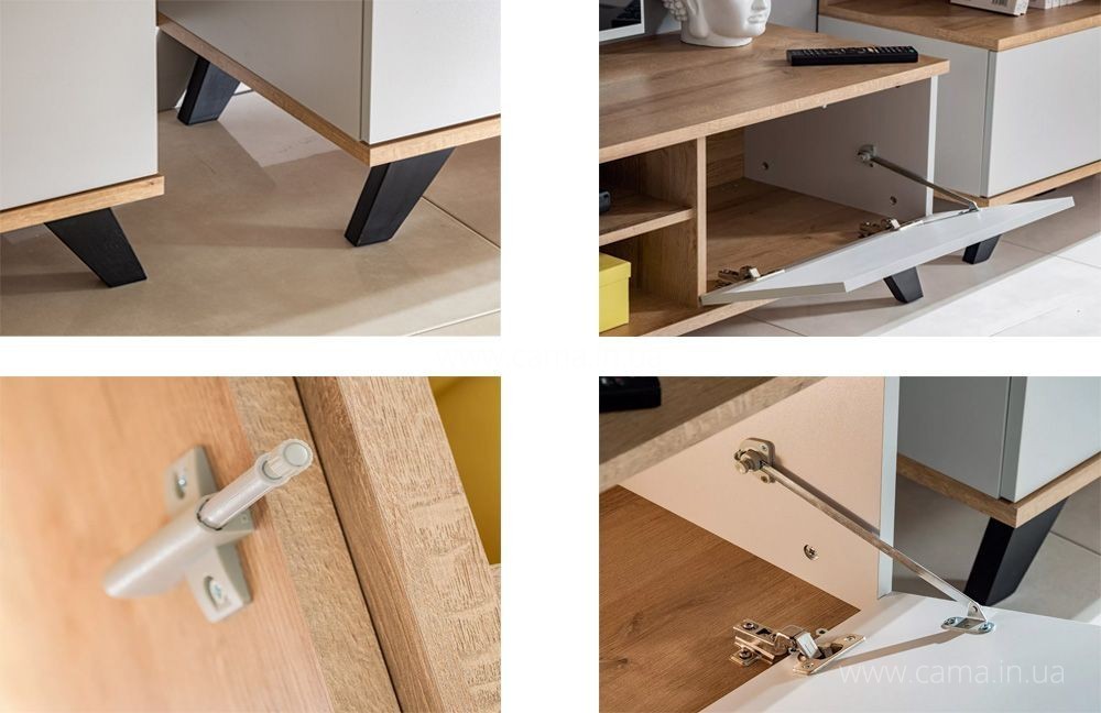 Тумба ТВ BOGOTA Дуб ривьера/Жемчужно-серый Тумба ТВ BOGOTA Дуб ривьера/Жемчужно-серый