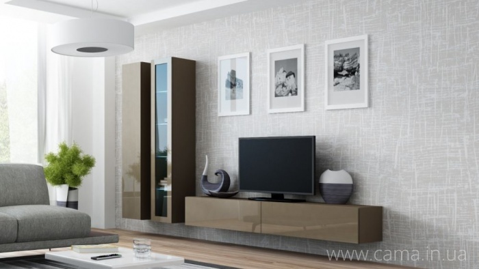 Гостиная Vigo 3 лате/лате глянец Гостиная Vigo 3 лате/лате глянец