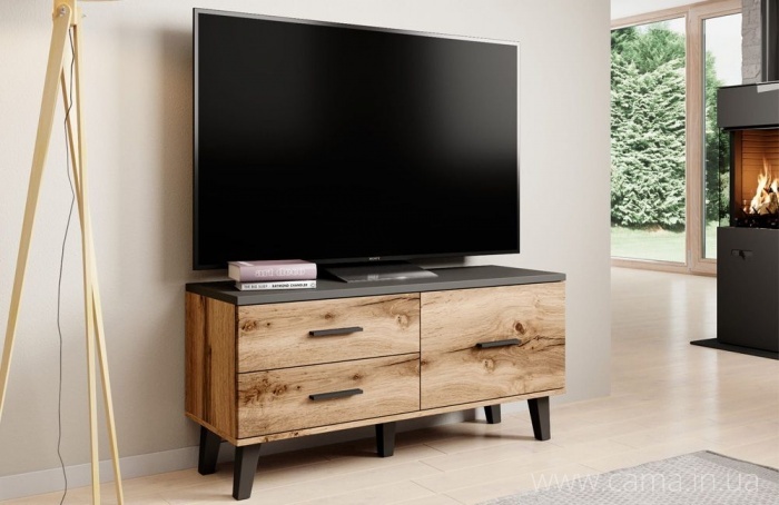 Тумба ТВ LOTTA Дуб Вотан 1D2S - 120