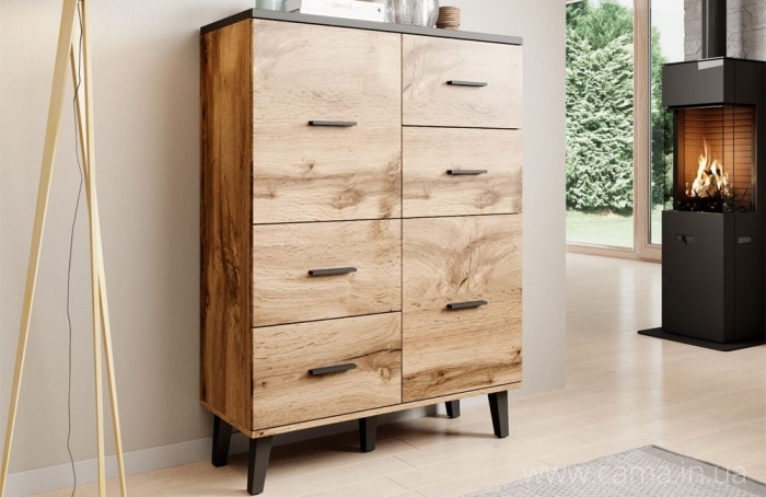 Комод LOTTA Дуб Вотан 2D4S - 110