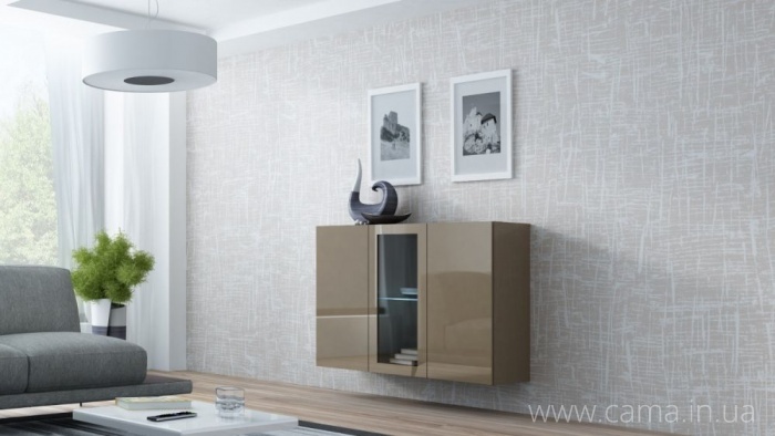 Комод Vigo 120 латте/ латте глянец Комод Vigo 120 латте/ латте глянец